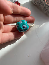 Load image into Gallery viewer, Googly the google monster key chain
