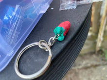 Load image into Gallery viewer, Strawberry key chain
